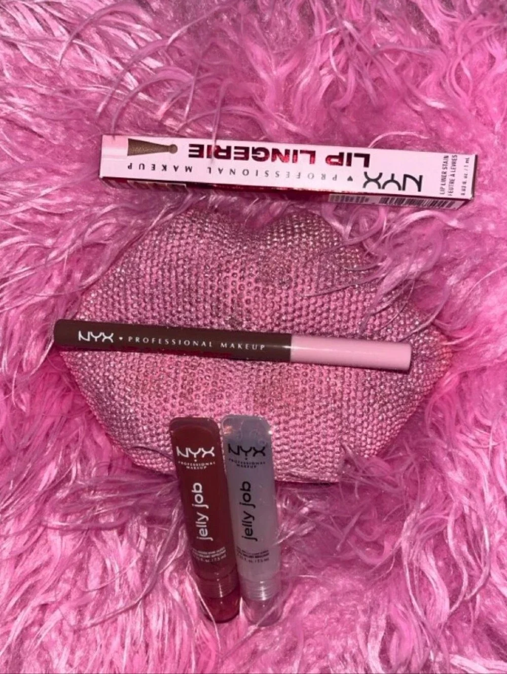 NYX Lip Liner & Jelly Lip Gloss
